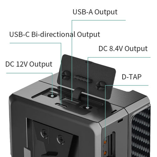 Rolux Dynasty I 50Wh V-Mount Battery