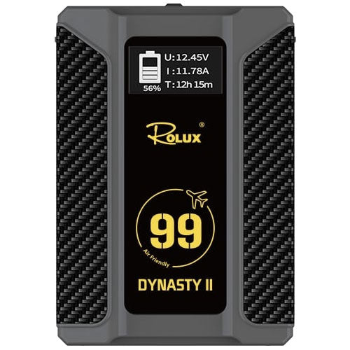 Rolux Dynasty II 99Wh V-Mount Battery