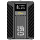 Rolux Dynasty III 150Wh V-Mount Battery with OLED screen and multiple power interfaces for professional video equipment