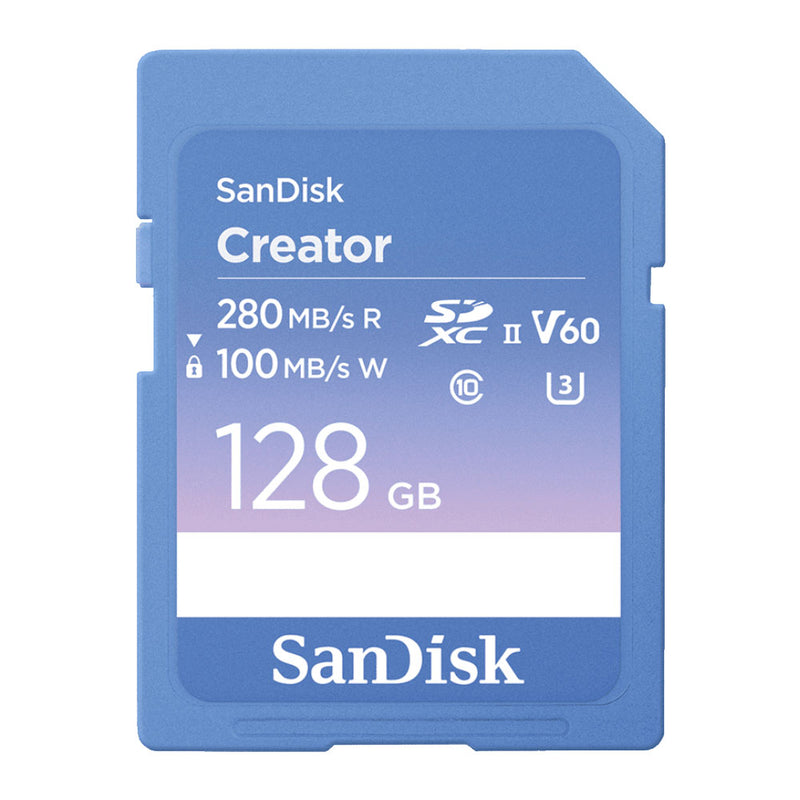 SanDisk Creator 128GB SD UHS-II