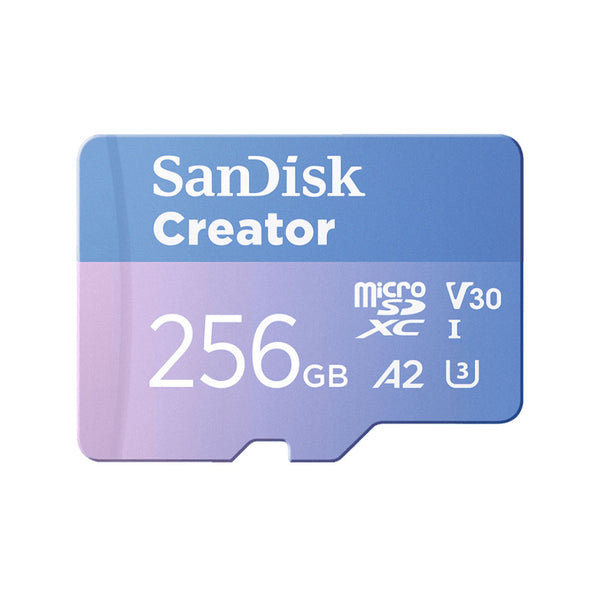SanDisk Creator 256GB V30 UHS-I microSD
