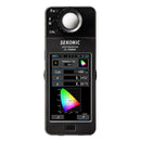 Sekonic C-7000 showing various settings and controls on the colour LCD screen
