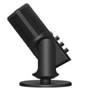 Sennheiser Profile USB Microphone with cardioid condenser capsule, adjustable tilt, gain and volume controls, and USB-C connectivity for podcasting and streaming.