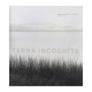 Richard Sexton Terra Incognita book cover featuring misty Gulf Coast landscape with marsh grasses and distant trees in duotone photography style