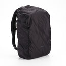 Shimoda Urban Explore 30 backpack with protective rain cover, black, designed for travel and camera gear storage