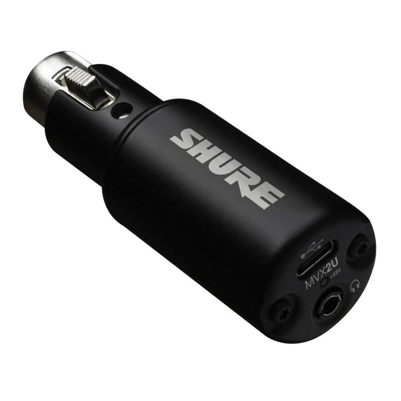 Shure オーディオインターフェース MVX2U gen2（第二世代） Shure MVX2U Gen 2 Digital Audio Interface