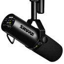 Shure SM7dB dynamic microphone with built-in preamp for podcasting and streaming