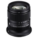 Sigma 18-50mm f2.8 compact lightweight mirrorless camera lens with bright aperture and fast autofocus