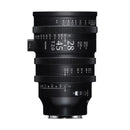 Sigma Cine AF 28-45mm T2 professional cinema zoom lens with advanced optical design and near-silent autofocus for L-mount cameras