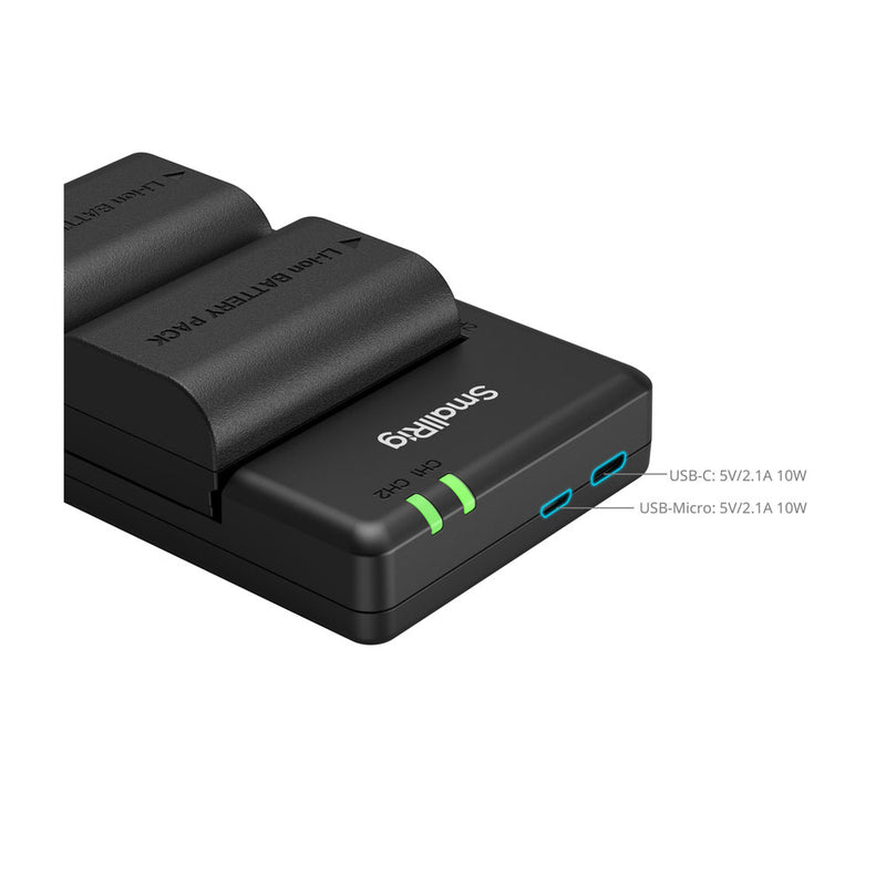 SmallRig Battery and Charger Kit for LP-E6