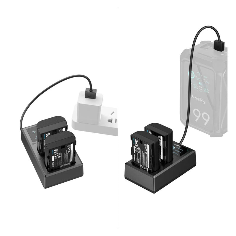 SmallRig Battery and Charger Kit for LP-E6P