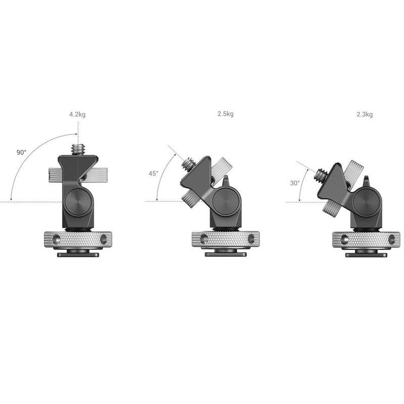 SmallRig Swivel and Tilt Adjustable Monitor Mount with Cold Shoe Mount