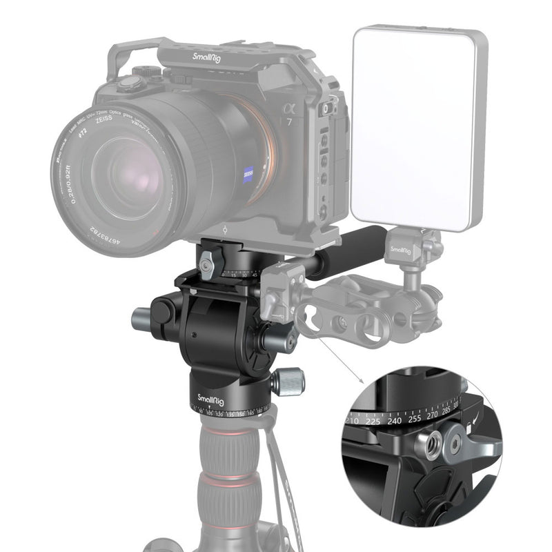 SmalLRig Lightweight Fluid Video Head