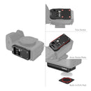 The SmallRig AirTag Quick Release plate on a white background