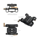 SmallRig Arca-Type Mount Plate Kit with 15mm Dual Rod Clamp and Arca-Swiss quick release system
