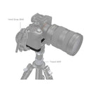 SmallRig Baseplate for Sony Alpha 7 series camera with tripod mount and leather grip