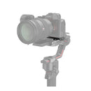 SmallRig Baseplate attached to Sony Alpha 7 camera showing grip, tripod mount, and leather detailing