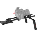 SmallRig Basic Shoulder Rig Kit with adjustable handles and universal baseplate for shoulder shooting