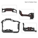 SmallRig Black Mamba Cage for Canon EOS R7 with built-in rubber pads and multiple mounting points