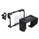 SmallRig Cage Kit for Atomos Shinobi II with sunhood and tempered glass screen protector