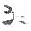 SmallRig cage kit for Canon EOS C80 with modular design, NATO rail, and ergonomic top handle