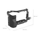 SmallRig Cage Kit for Sony ZV-E1 with ergonomic silicone handle and HDMI cable clamp for camera protection and accessory mounting