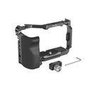 SmallRig Cage Kit with ergonomic silicone handle and HDMI clamp for Sony ZV-E1 camera protection and accessory mounting