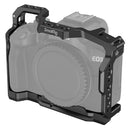 SmallRig Cage for Canon EOS R50 camera with multiple mounting points and quick-release plate