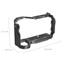 SmallRig cage for Nikon Z30 with multiple mounting points and Arca-Swiss quick release plate, black protective camera cage.