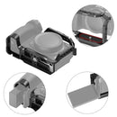 SmallRig cage for Nikon Z30 camera with accessory mounts, silicone cushions, hinge arm for battery, and Arca-Swiss quick release plate