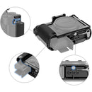 SmallRig Cage for Panasonic LUMIX S9 with ergonomic grip, built-in interface, Arca-type plate, lightweight silver and black design