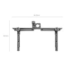 SmallRig Dual Tripod Support for Camera Cart on a white background