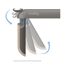 SmallRig Fold P20 foldable mobile phone video rig with cold shoe mounts and grip handle mechanism