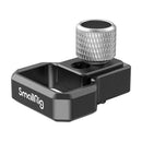 SmallRig HDMI Cable Clamp attached to Sony a7R V camera cage preventing cable disconnection