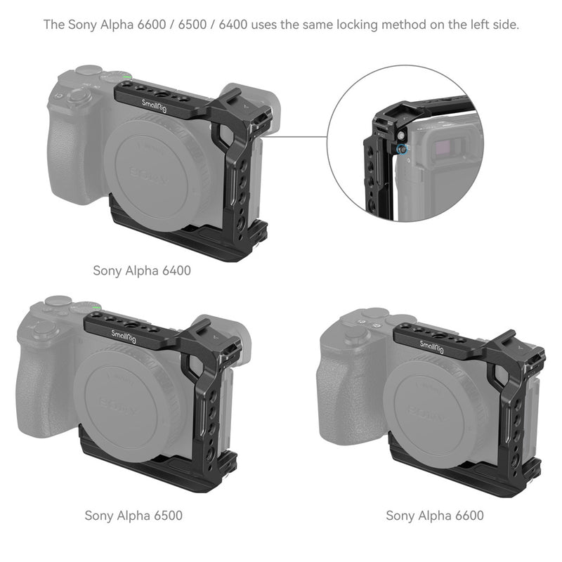 SmallRig Half Cage for Sony a6700/a6600/a6500/a6400