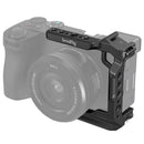 SmallRig Half Cage for Sony a6700 a6600 a6500 a6400 with multiple accessory mounts and Arca-Swiss quick-release plate
