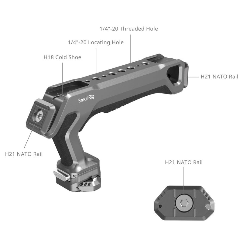 SmallRig HawkLock H21 Quick Release Top Handle Kit