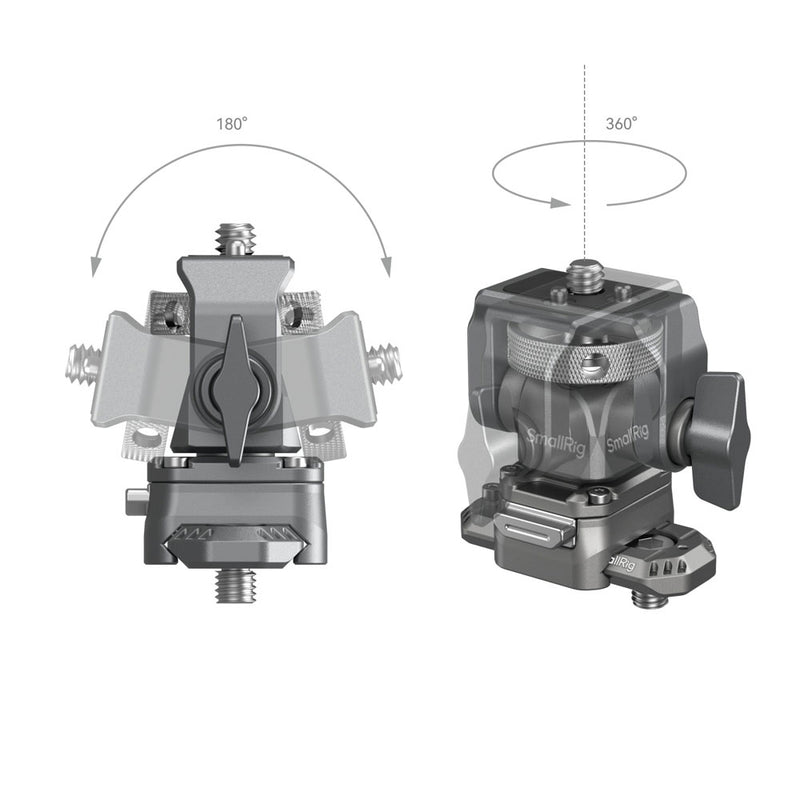 SmallRig HawkLock H21 Quick Release Monitor Support with NATO Clamp