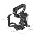 SmallRig HawkLock Cage Handheld Kit with V-Mount Plate for Sony FX5 on a white background