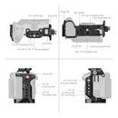 SmallRig HawkLock Cage Handheld Kit with V-Mount Plate for Sony FX5 on a white background