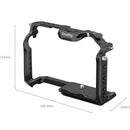 SmallRig HawkLock Quick Release Cage for Panasonic GH6 GH7 with triple-point locking system and universal clamp compatibility