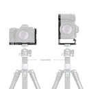 SmallRig L-Bracket for Nikon Z6 III camera with dual quick release and Arca-Swiss compatibility