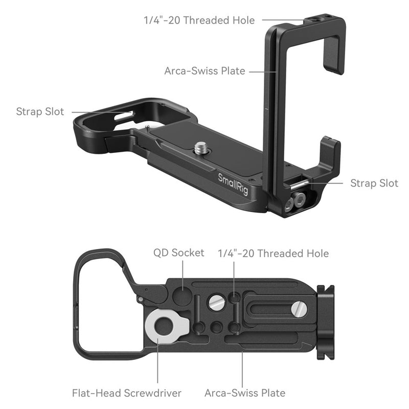 SmallRig L-Bracket for Sony a7C II, a7CR