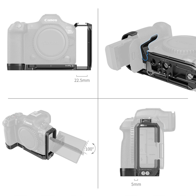 SmallRig L-Bracket for Canon EOS R5 Mark II