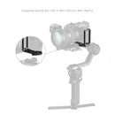SmallRig L-Shape Mount Plate attached to Sony Alpha 1 II camera showing ergonomic grip and Arca-Swiss compatibility