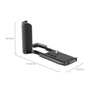 SmallRig L-Shaped Mount Plate with handle and cold shoe mount for Canon EOS R50 V camera