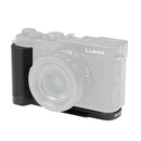 SmallRig L-Shape Silicone Grip for Lumix L10 in black on a white background