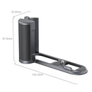 SmallRig L-Shaped Mount Plate with ergonomic silicone grip and titanium alloy for Leica Q3 camera