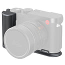 SmallRig L-Shaped Mount Plate with ergonomic silicone grip and titanium alloy handle for Leica Q3 camera