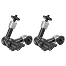 SmallRig 5.5" articulating arm support kit with 1/4" screws and ergonomic wingnuts, includes 2 arms for mounting monitors and accessories